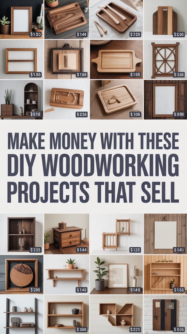 Make Money with These 14 DIY Woodworking Projects That Sell