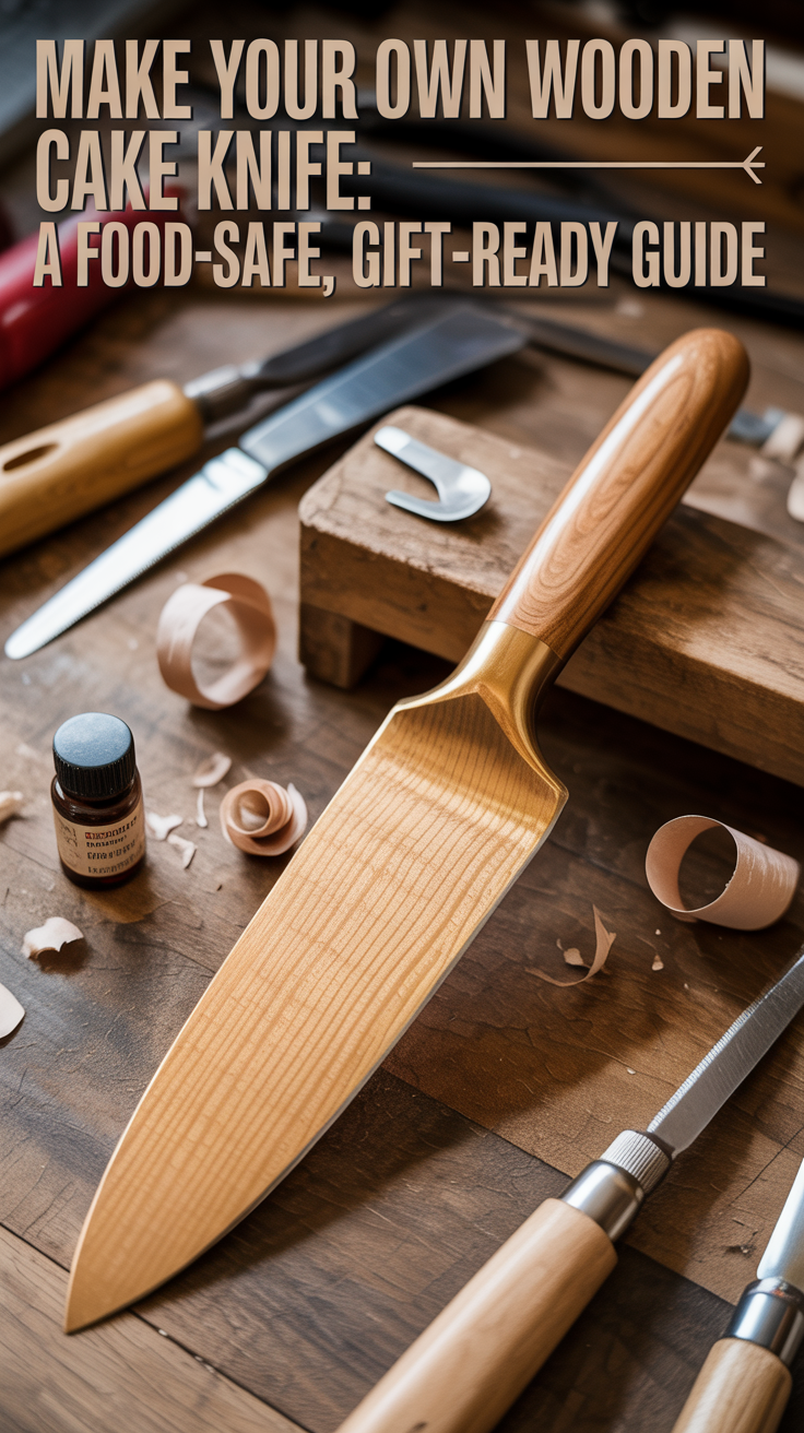 Make Your Own Wooden Cake Knife: A Food‑Safe, Gift‑Ready Guide