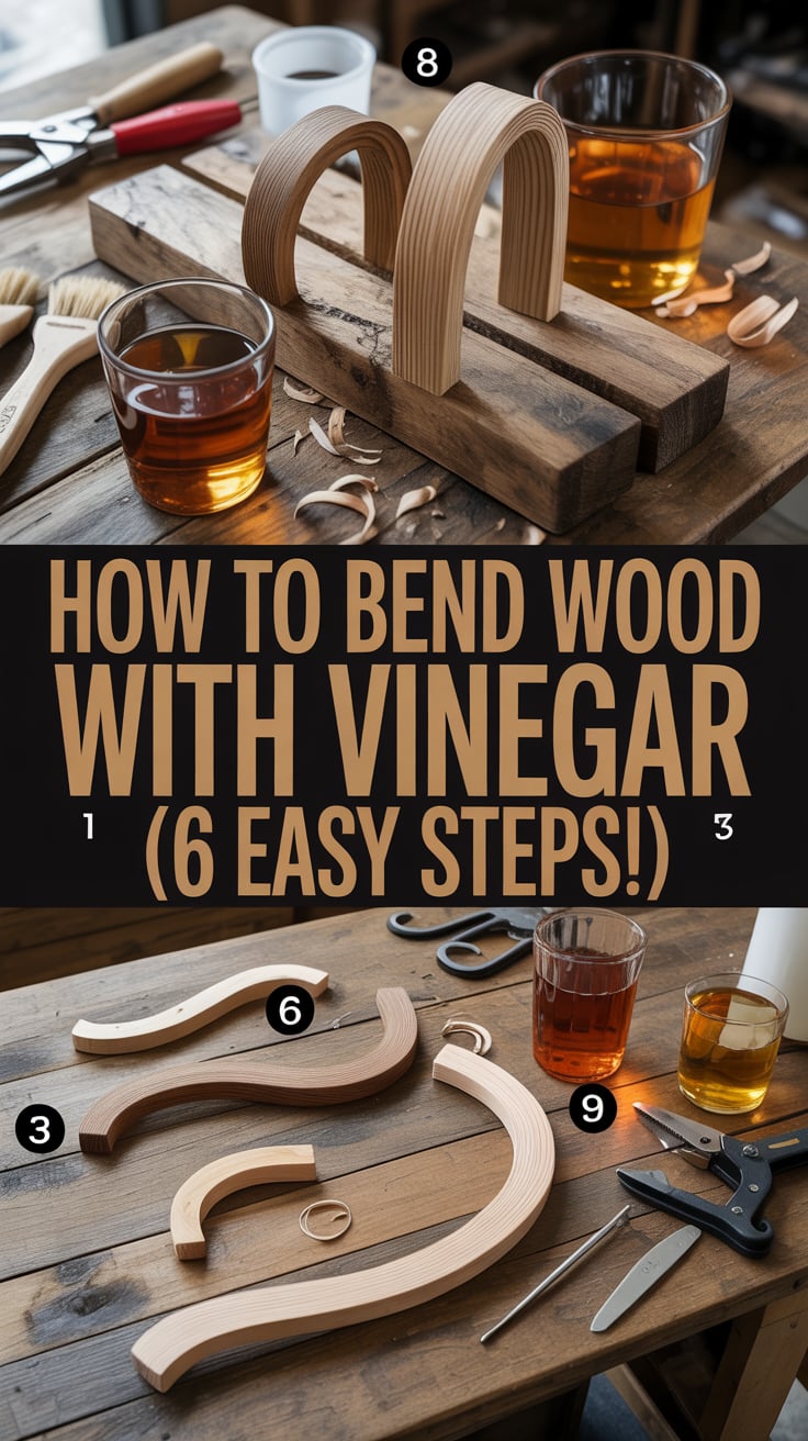 How to Bend Wood With Vinegar (6 EASY Steps!)