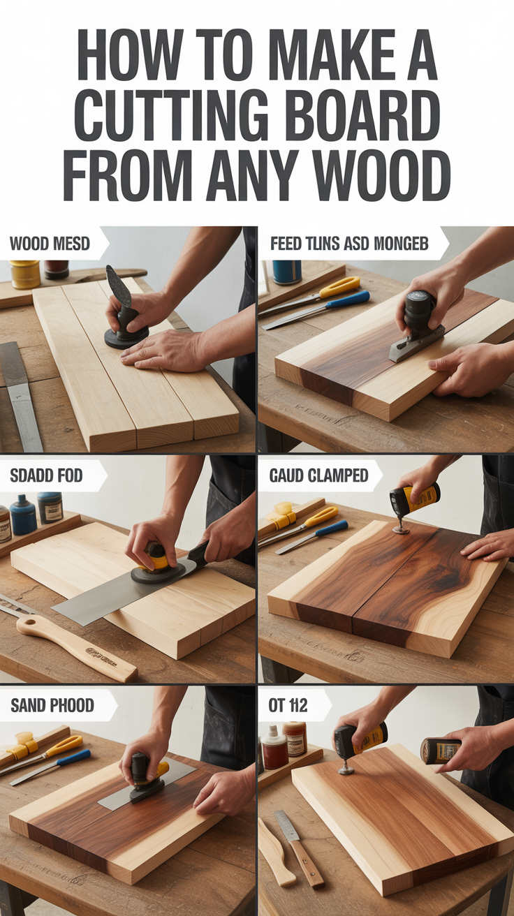 How to Make a Cutting Board from Any Wood